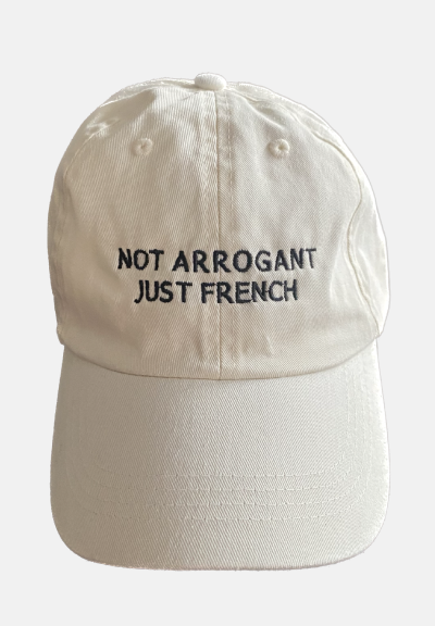 CASQUETTE NOT ARROGANT JUST FRENCH