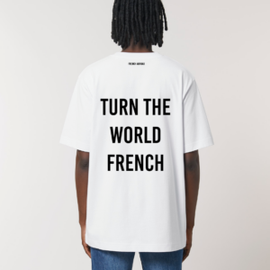 T-SHIRT OVERSIZED Turn The World French